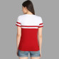 Women's Viscose Rayon Color Block Stripe T-Shirt